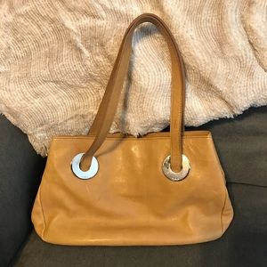Furla camel leather purse